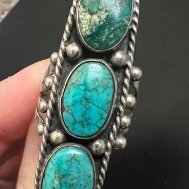 Sterling silver turquoise ring