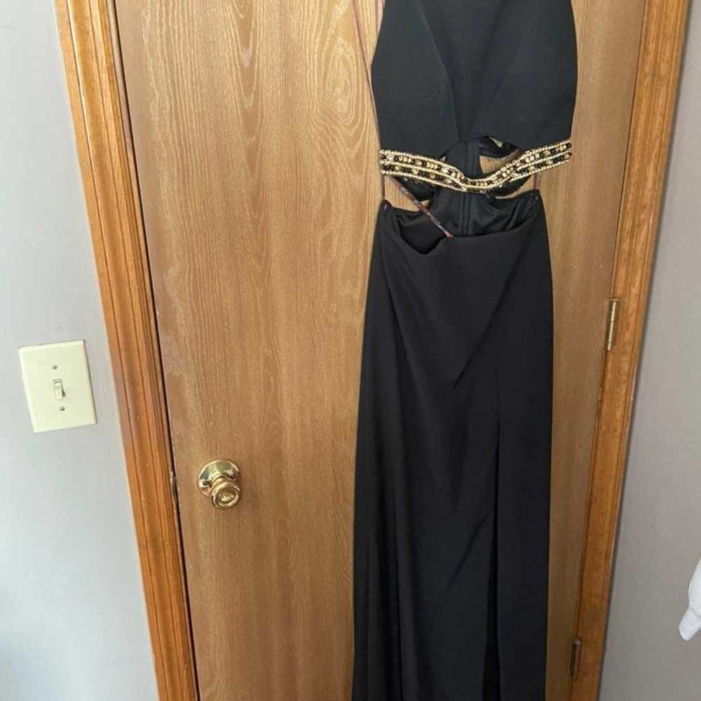 Black prom dress - image 1