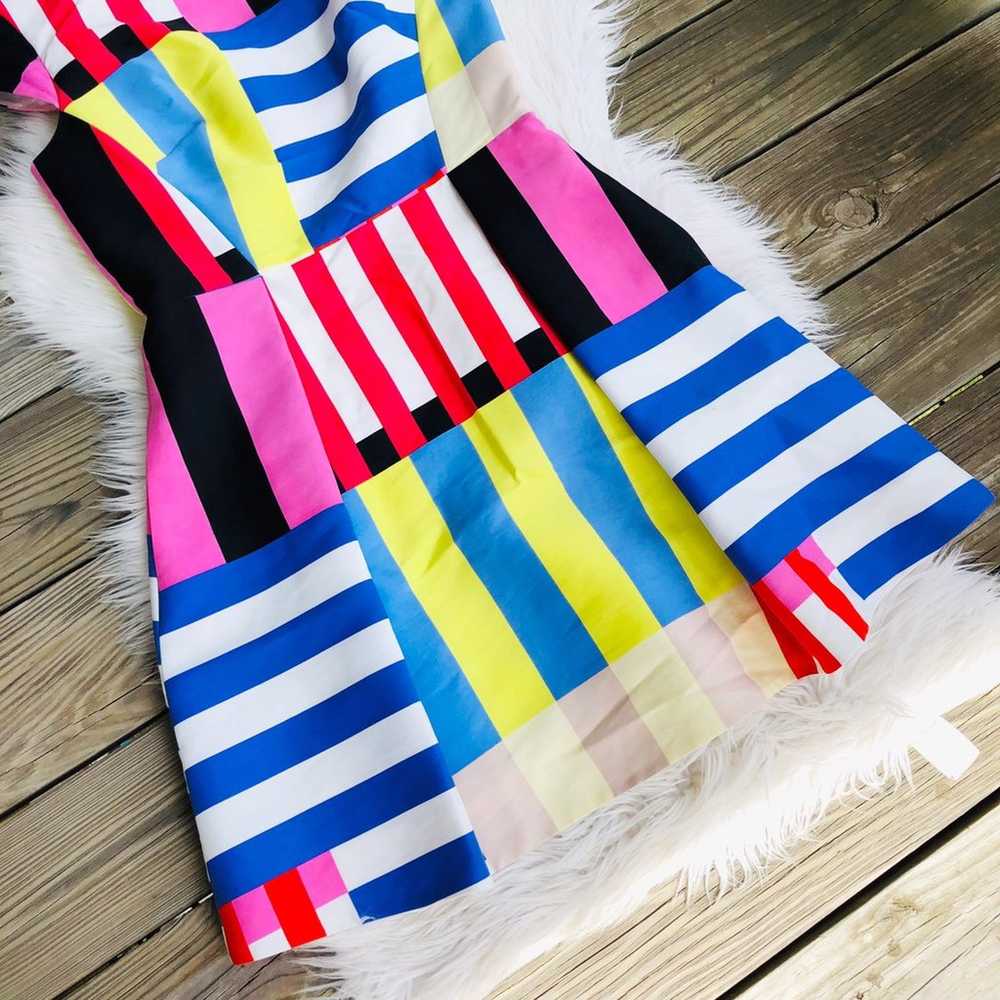 Kate Spade Colorblock Stripe Bow Dress - image 6