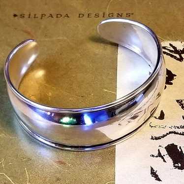 RARE Silpada Sterling Silver Cuff Bracelet