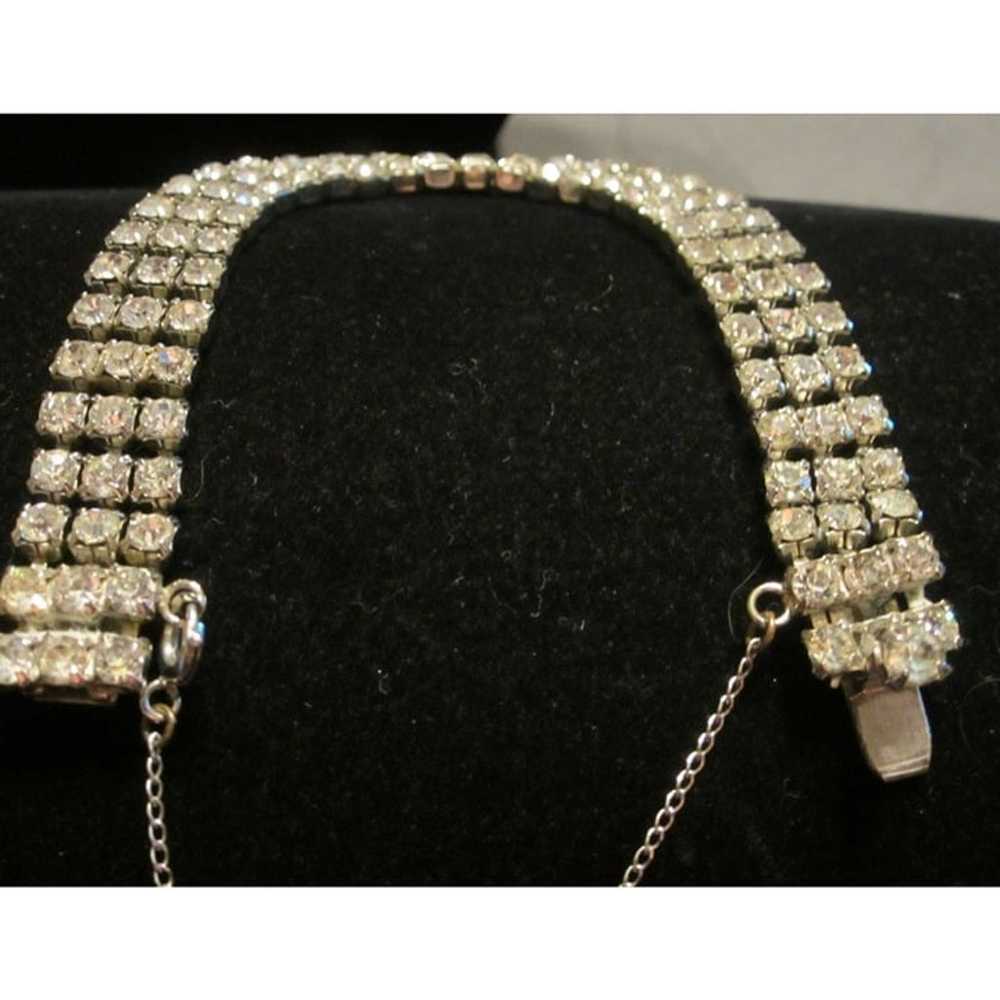 Vintage BJR rhinestone 3  piece jewelry set - image 4