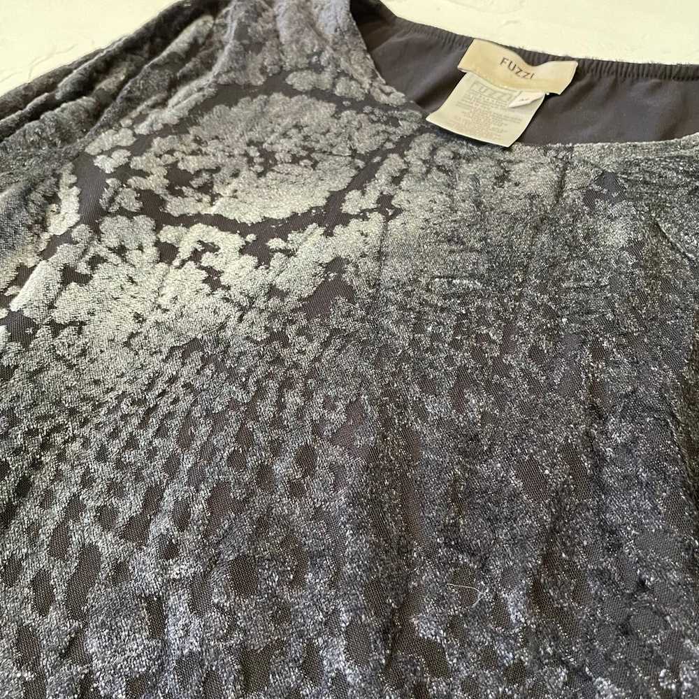 Fuzzi by Jean Paul Gaultier Snake Print Long Slee… - image 4