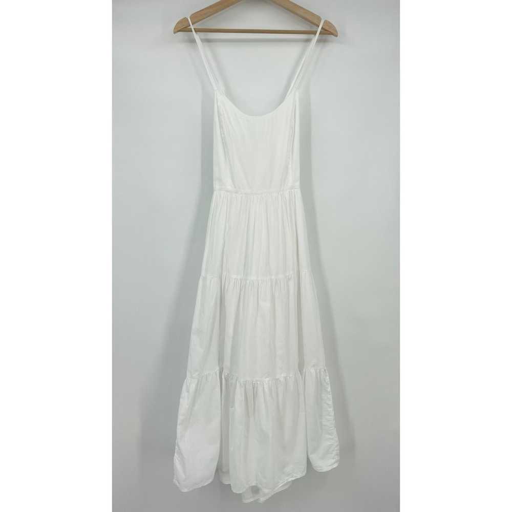 XIRENA | Owynn White Tiered Cotton Maxi Dress Sun… - image 2