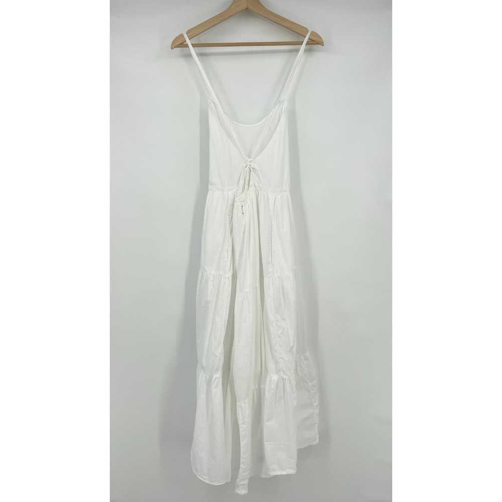 XIRENA | Owynn White Tiered Cotton Maxi Dress Sun… - image 3