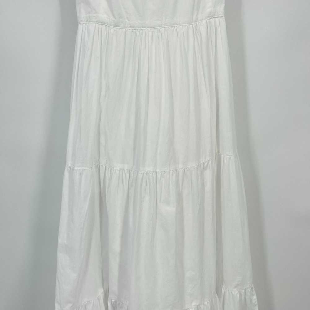 XIRENA | Owynn White Tiered Cotton Maxi Dress Sun… - image 6