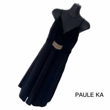 PAULE KA Dress Party Dress Camisole Dress Black