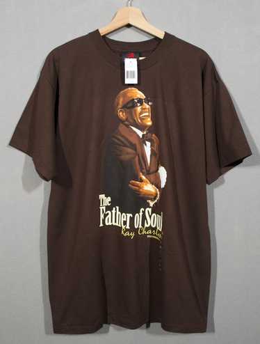 Vintage Ray Charles Father of Soul Tshirt sz L New