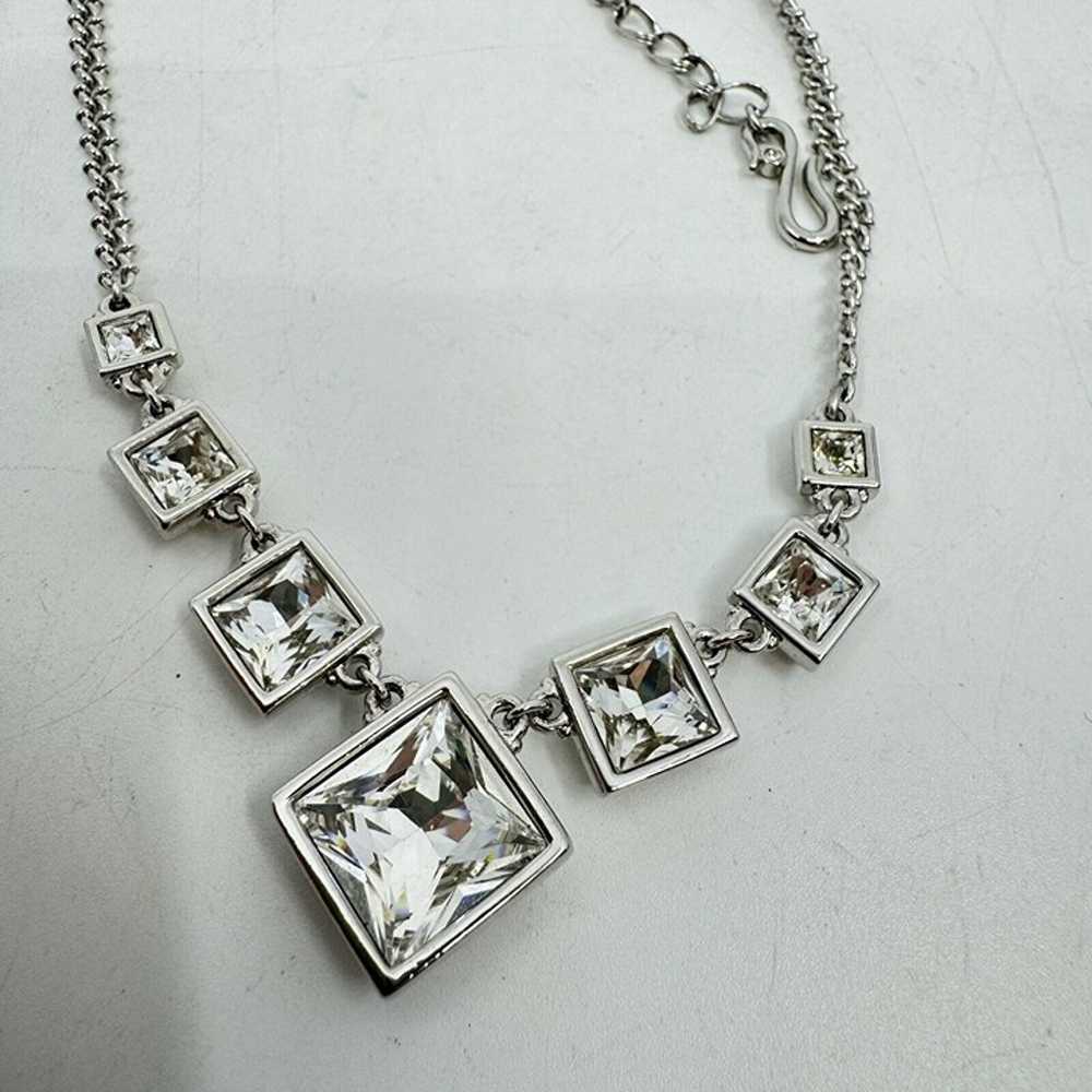 Swarovski Square Graduated Austrian Crystal Neckl… - image 7