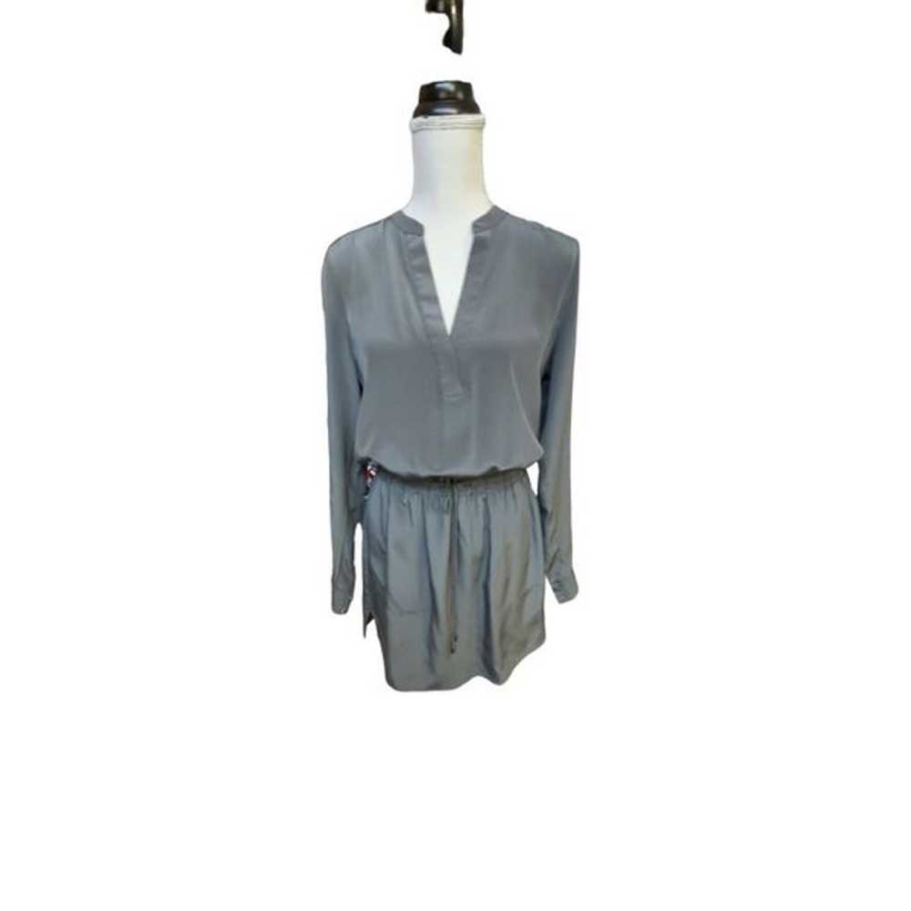 Vince Dresses Vince Hickory Silk Drawstring Shirt… - image 10