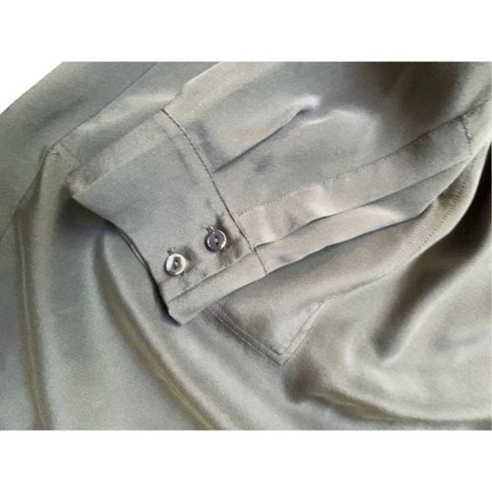 Vince Dresses Vince Hickory Silk Drawstring Shirt… - image 12