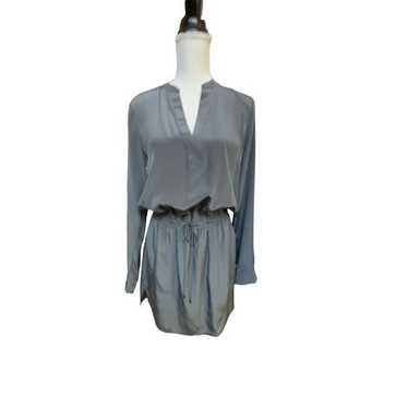 Vince Dresses Vince Hickory Silk Drawstring Shirt… - image 1