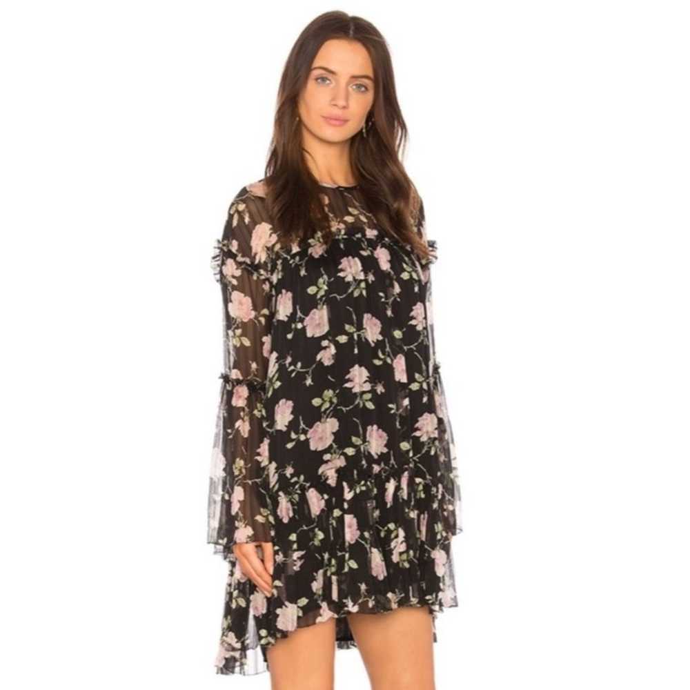 ULLA JOHNSON Dahlia Floral Mini Dress Sz M/8 - image 3