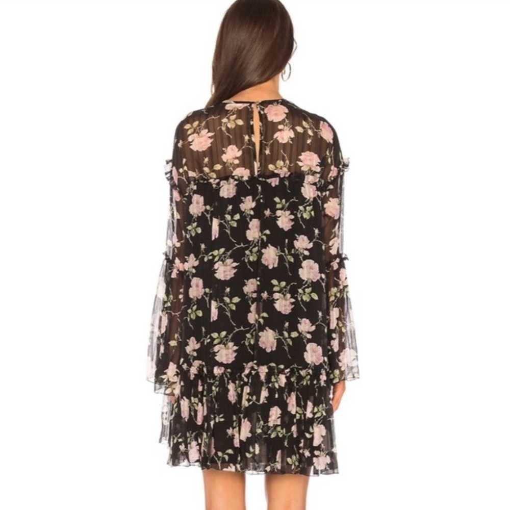 ULLA JOHNSON Dahlia Floral Mini Dress Sz M/8 - image 4