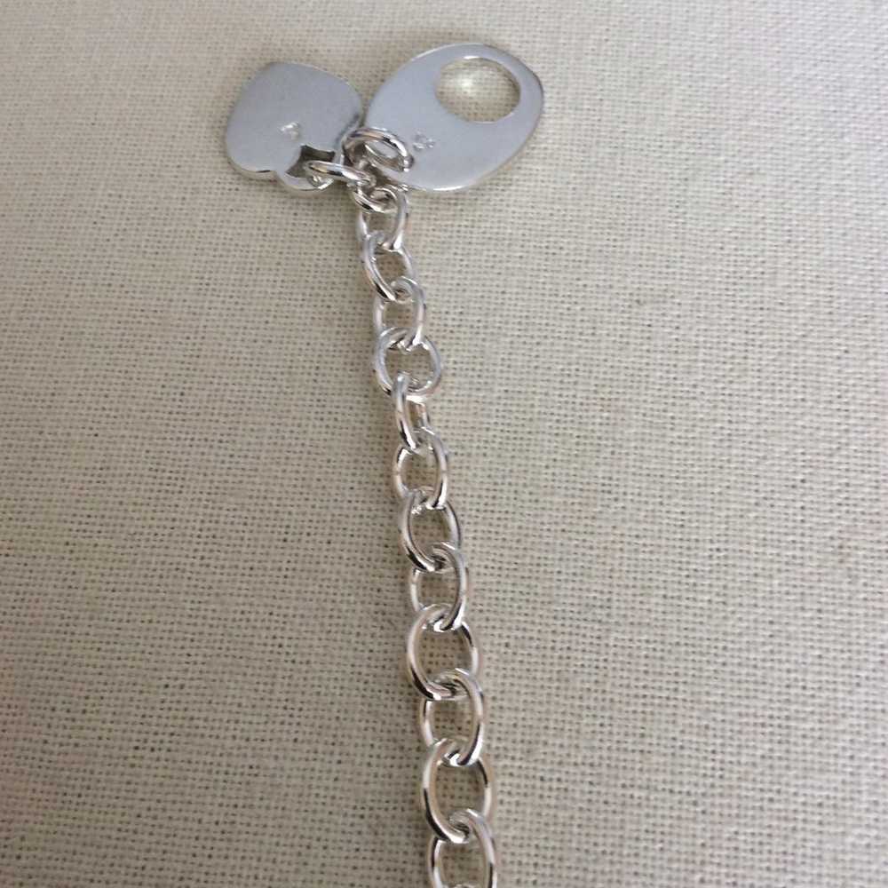 Silpada Vintage Heart Charm Bracelet - image 4