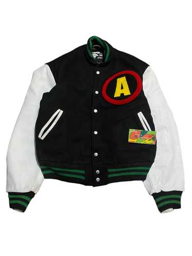 Bape BAPE Varsity Jacket Black/White