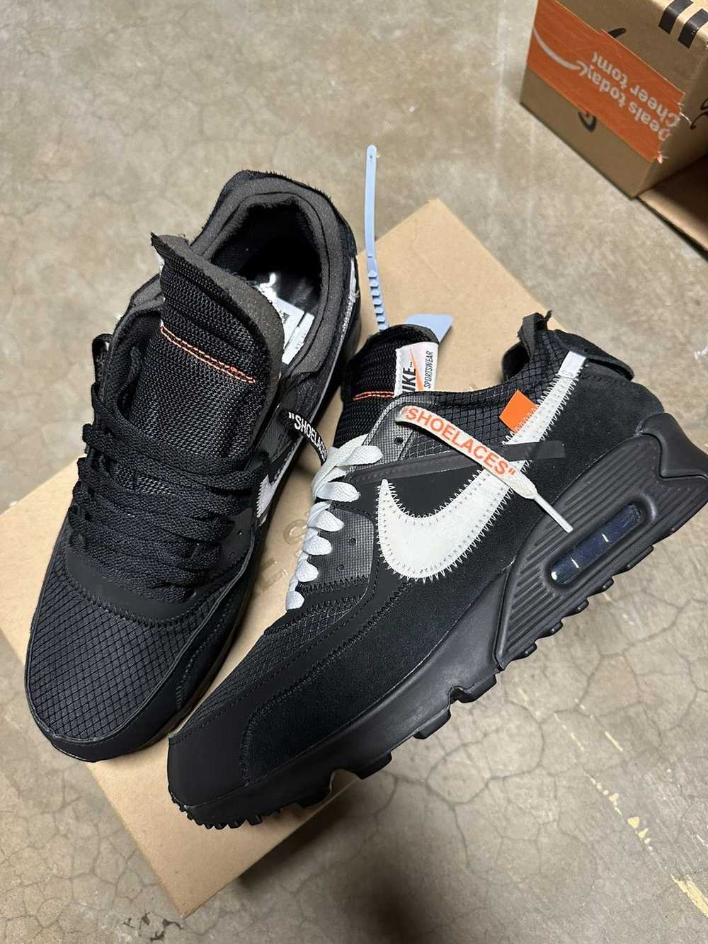 Nike × Off-White Nike Air Max 90 ‘Off-White Black’ - image 3