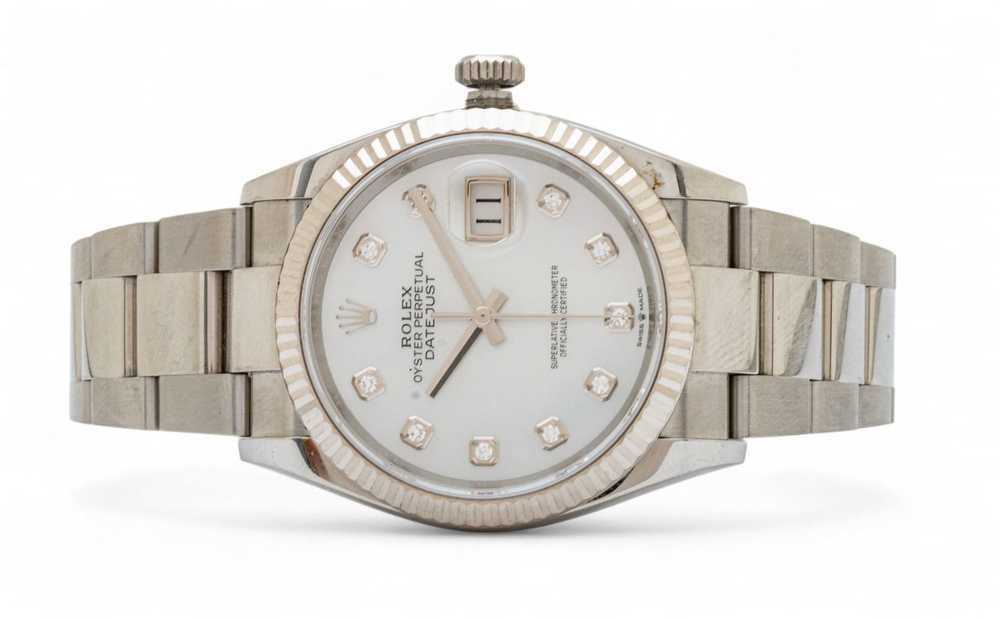 Rolex (Swiss) Oyster Perpetual Datejust Diamond, … - image 3