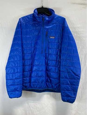 NWT Patagonia Mens Blue Long Sleeve Quarter Zip Po