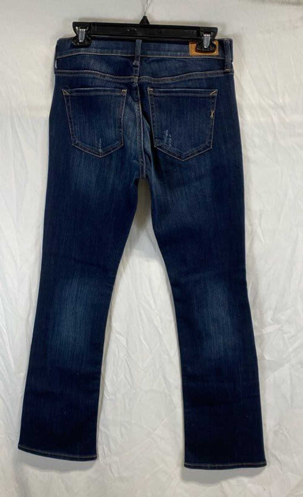 NWT Express Womens Blue Dark Wash Mid Rise Denim … - image 2