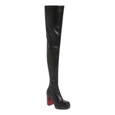 Christian Louboutin Leather riding boots