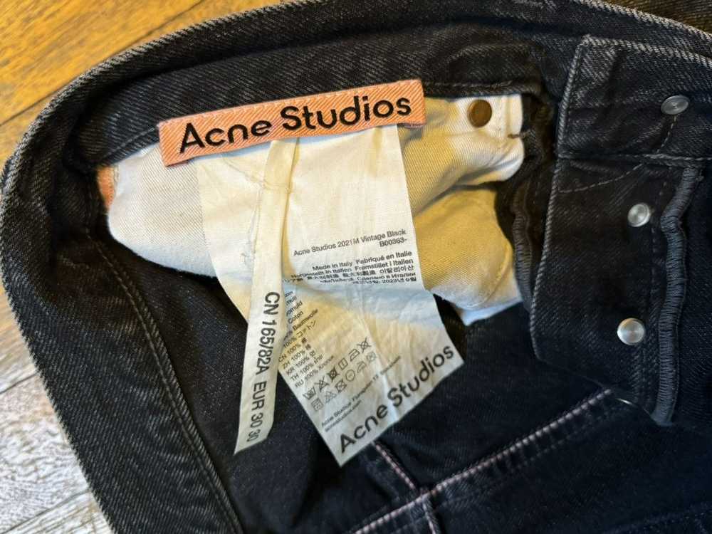 Acne Studios Acne studios 2021m denim black - image 4