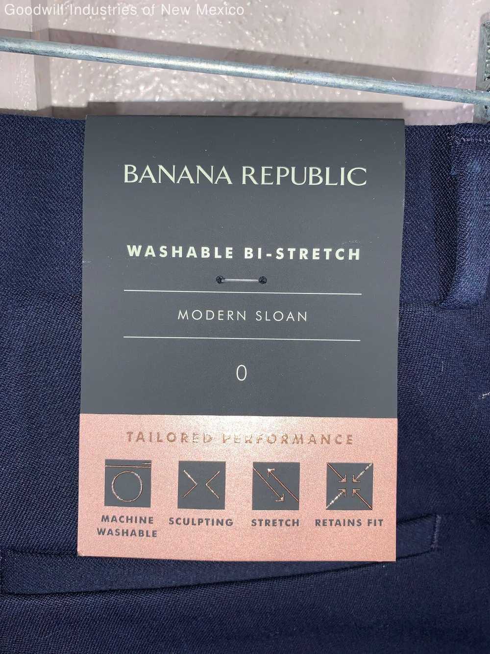 NWT Banana Republic Womens Blue Modern Sloan Wash… - image 3