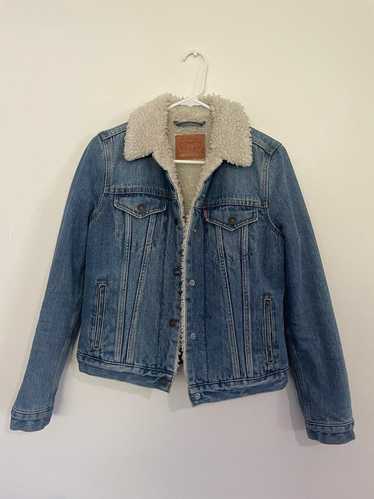 LEVI'S Fleece Lined Trucker Jacket (S) | Used,… - image 1