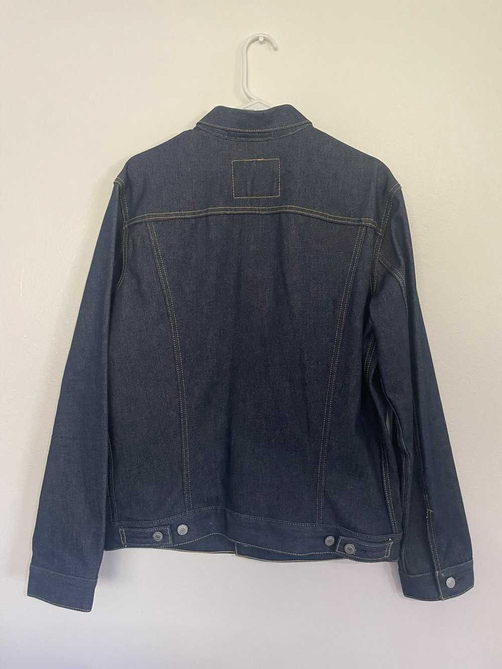 LEVI'S Raw Denim Trucker Jacket (L) | Used,… - image 2