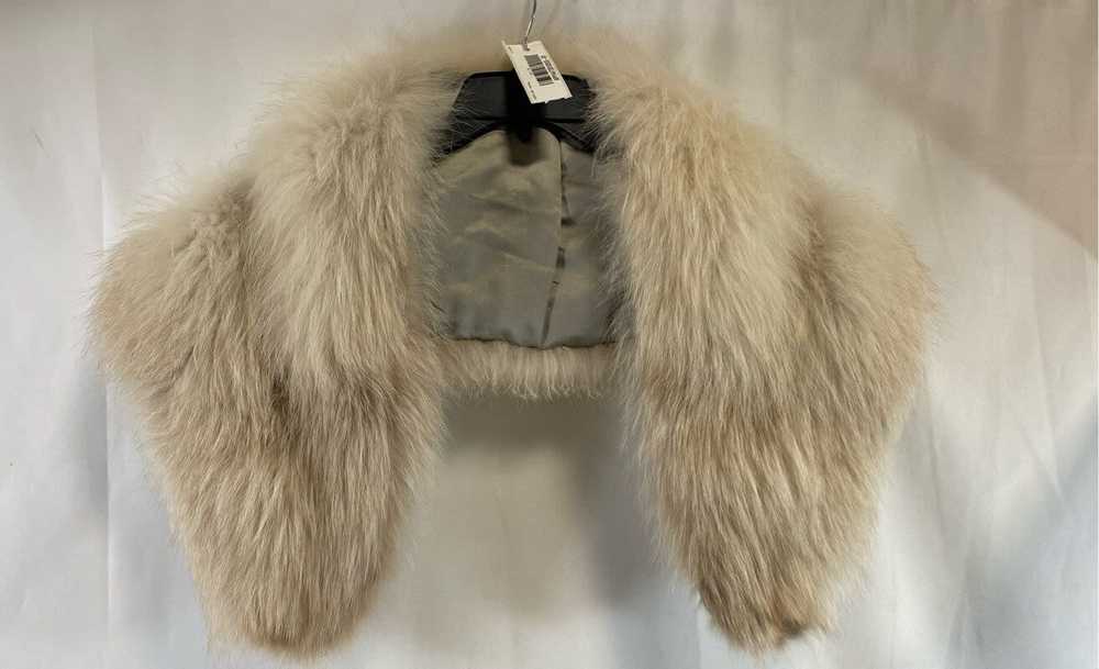 Unbranded Women Biege Fur Stole M/L - image 1