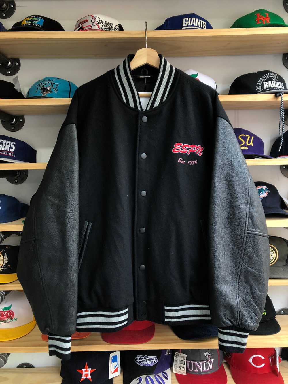 Vintage ESPN Varsity Style Jacket Size XL - image 2