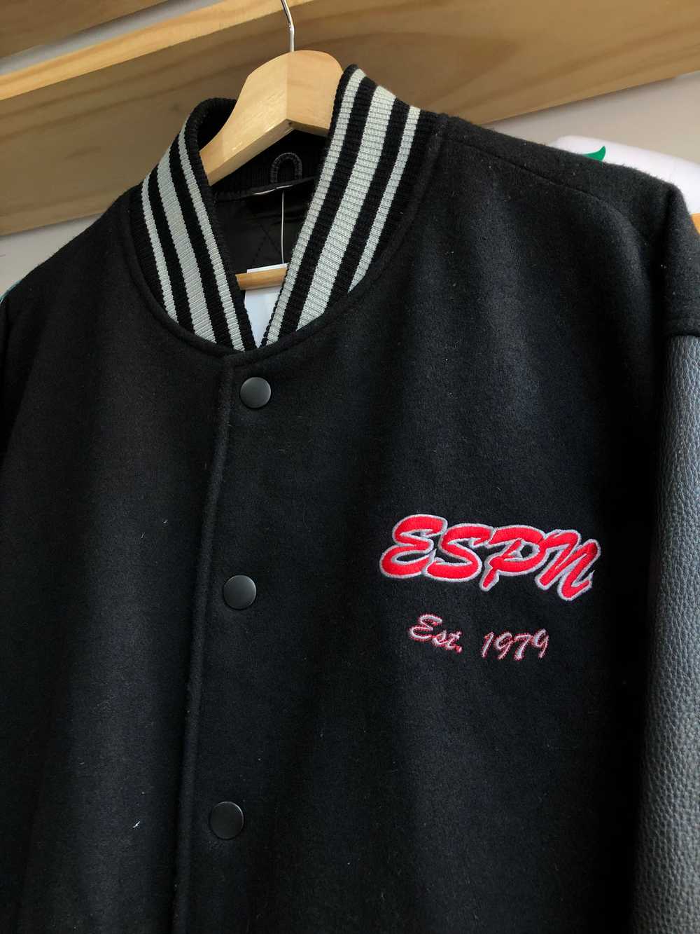 Vintage ESPN Varsity Style Jacket Size XL - image 3