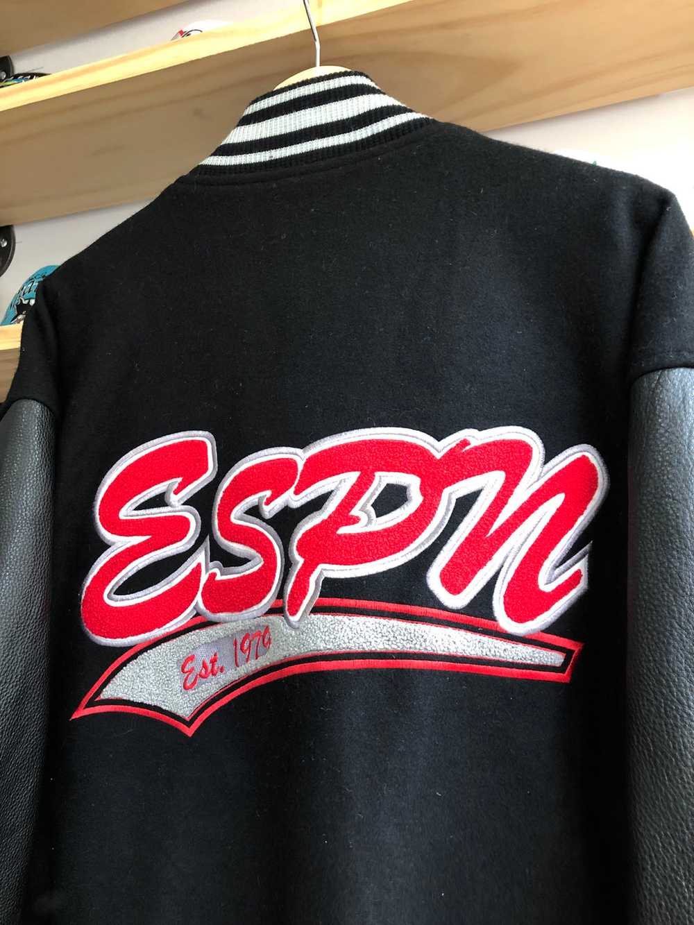 Vintage ESPN Varsity Style Jacket Size XL - image 5