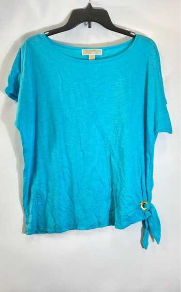 Michael Kors Blue Blouse - Size Large