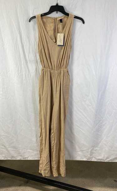 NWT Universal Thread Womens Tan Sleeveless V-Neck 