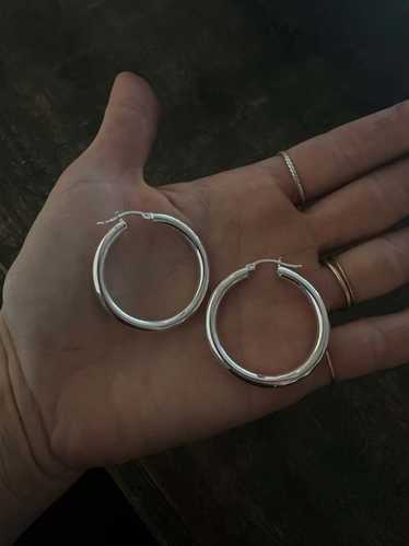 Vintage Large Hoop Earrings