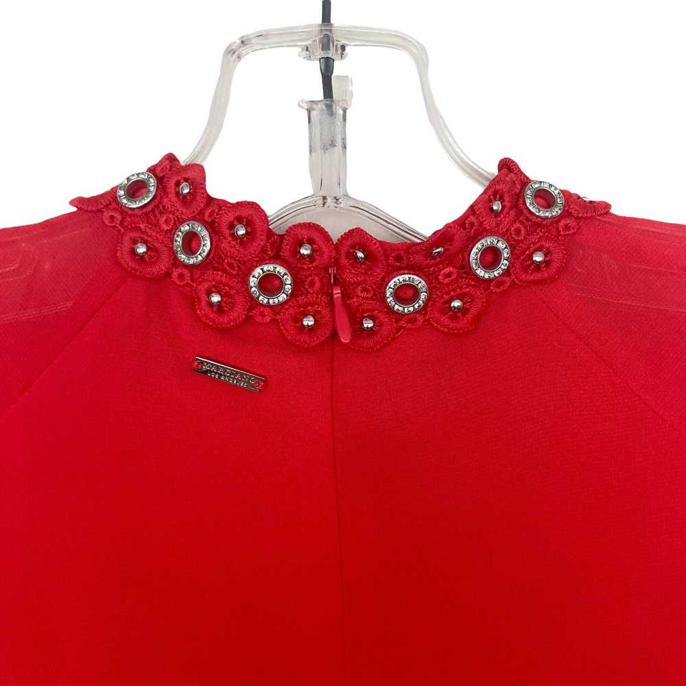 Other Jennifer Lopez Marciano Red Mini Dress Sz 8 - image 6