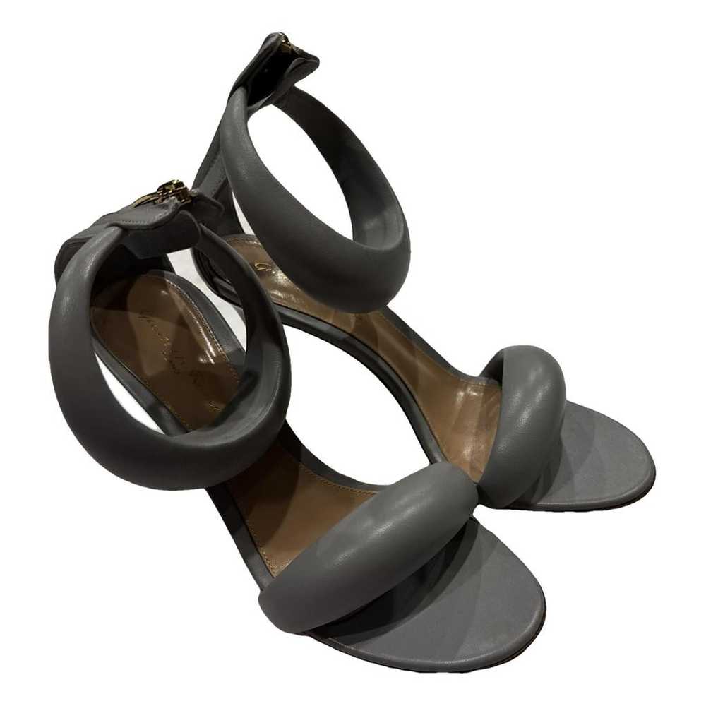 Gianvito Rossi Bijoux leather sandal - image 1