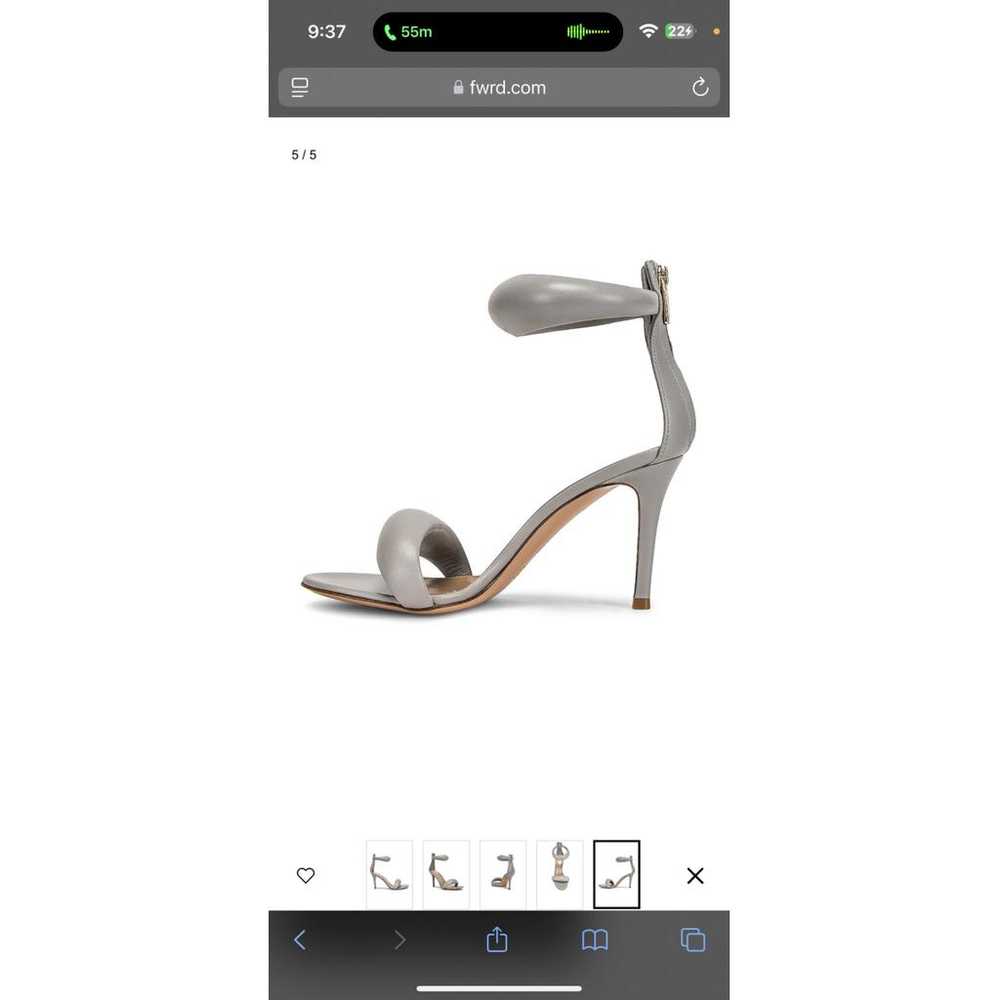 Gianvito Rossi Bijoux leather sandal - image 7