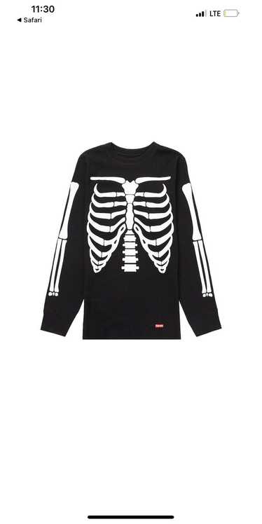 Hanes × Supreme Supreme Hanes Bones Thermal Crew (