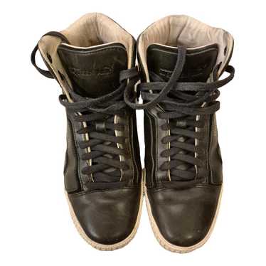 Alexander McQueen For P Leather high trainers - image 1