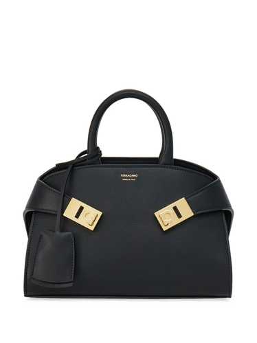 Salvatore Ferragamo HUG MINI LEATHER HANDBAG