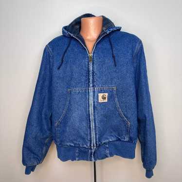 Carhartt 1980s buy Denim Jacket - Blanket Lined