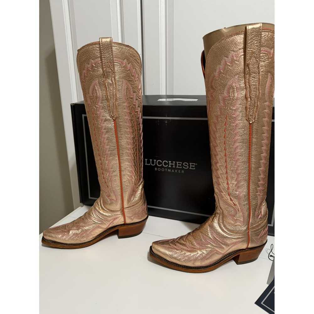 Lucchese Leather western boots - image 3