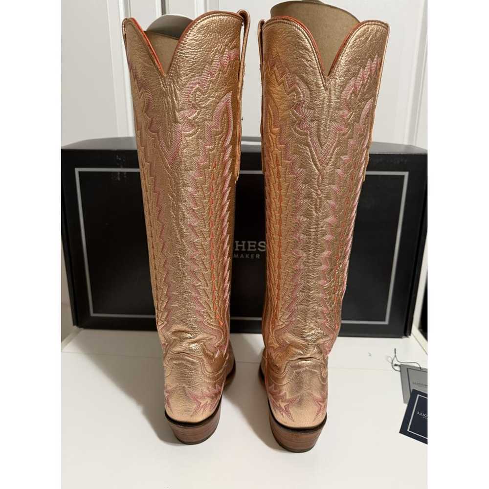 Lucchese Leather western boots - image 4