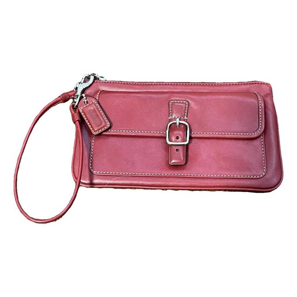 Coach Leather clutch bag - image 1