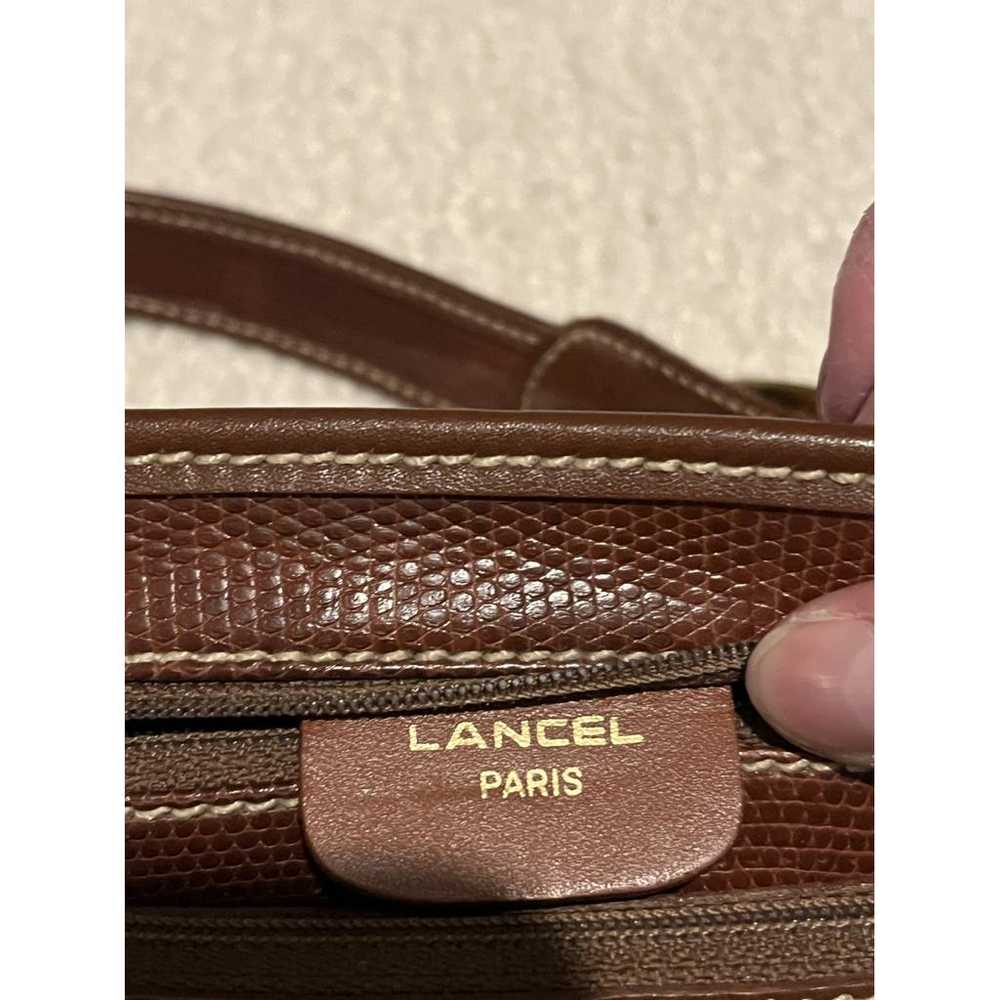 Lancel Leather clutch bag - image 6