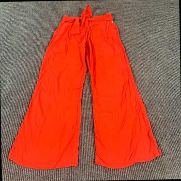 Guess Guess Pants Womens Extra Small XS Red Belted