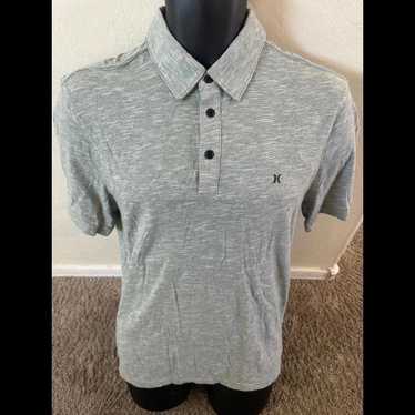 Hurley Mens Hurley Polo Grey Shirt