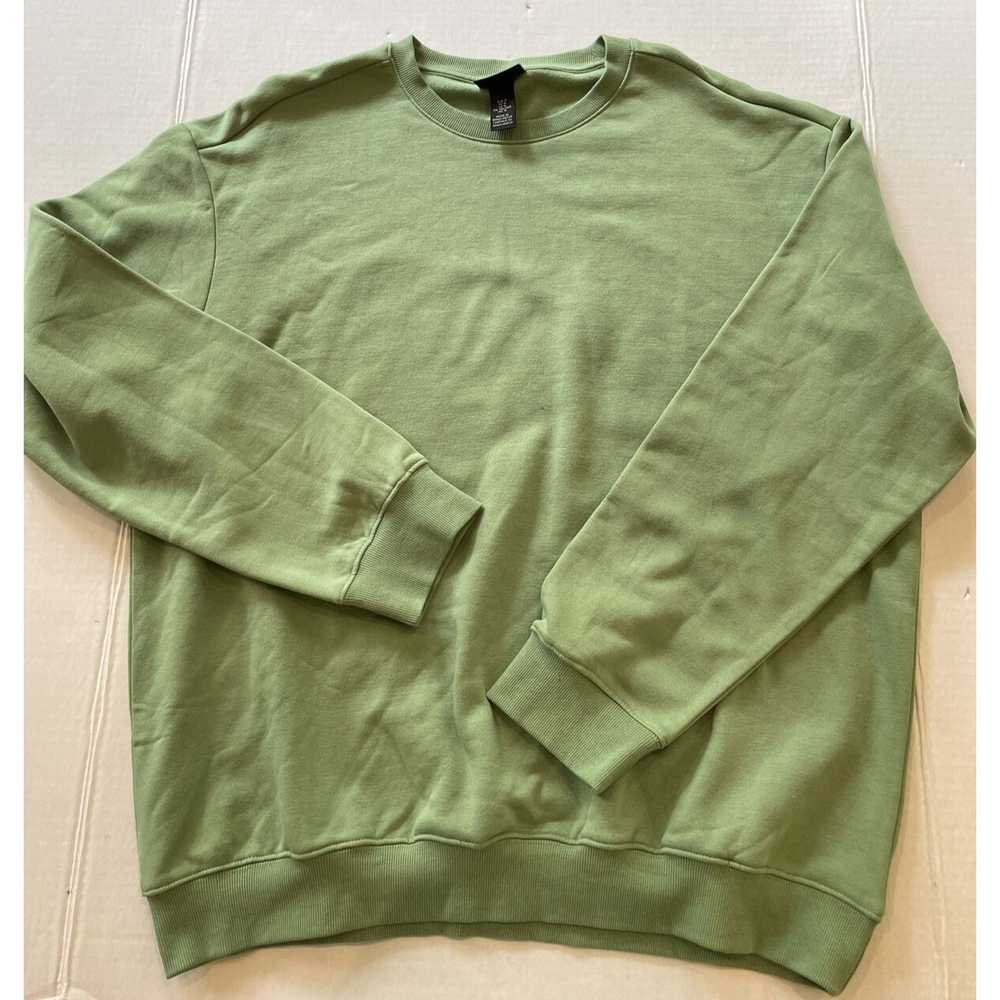 H&M H&M Men’s Medium Relaxed Fit Green Pullover S… - image 1