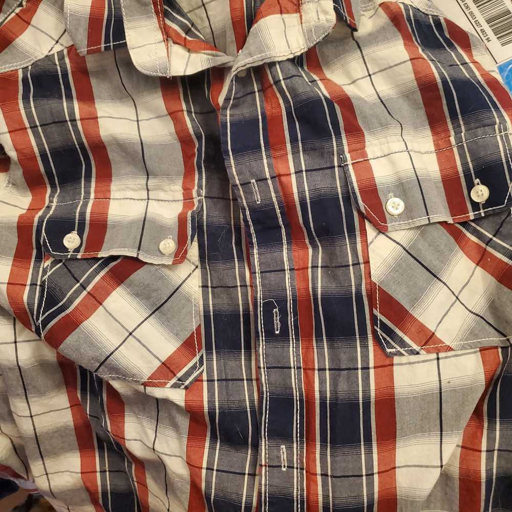 American Rag American Rag Mens Medium Plaid Butto… - image 3